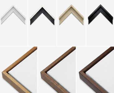 Baklijsten in verschillende kleuren en maten