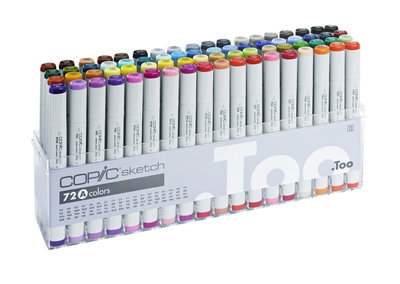 Copic 72 Sketch Markers Selectie A
