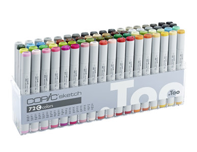 Copic 72 Sketch Markers Selectie C