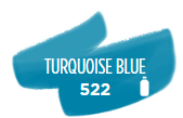 Turkooisblauw Ecoline Pipetfles 30 ml van Talens Kleur 522