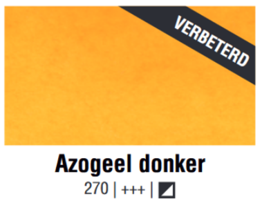 Azogeel Donker Van Gogh Aquarelverf 10 ML Kleur 270