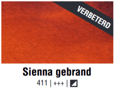 Sienna Gebrand Van Gogh Aquarelverf 10 ML Kleur 411