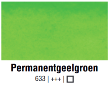 Permanentgeelgroen Van Gogh Aquarelverf 10 ML Kleur 633