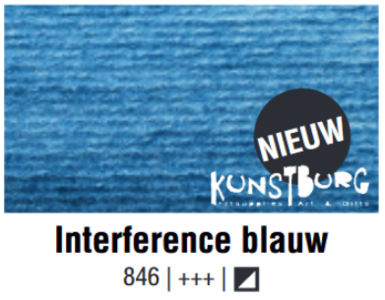 Interference Blauw Van Gogh Aquarelverf 10 ML Kleur 846