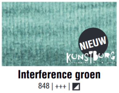 Interference Groen Van Gogh Aquarelverf 10 ML Kleur 848