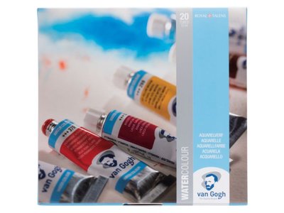 Algemene selectie 20 tubes x 10 ML Van Gogh Aquarelverf Set AS120