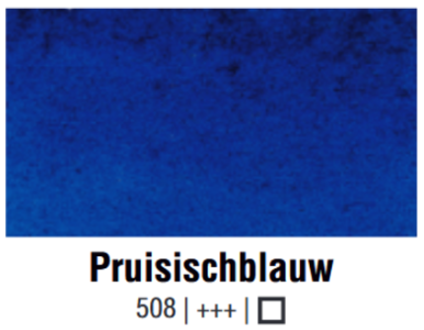 Pruisischblauw Van Gogh Aquarelverf Napje Kleur 508