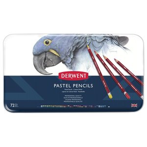 Derwent Pastel Pencils 72 pastelpotloden set in metalen etui