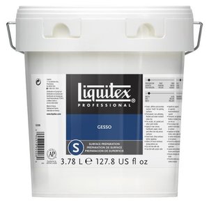 Gesso Acrylic 3,78 Lt Witte Gesso Liquitex