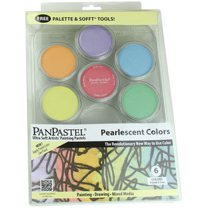 Pearl Palette set 6 kleuren en Sofft Tools van PanPastel
