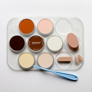 Skin Tones Palette set 7 kleuren en Sofft Tools van PanPastel