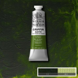 Griffin Alkyd Permanent Sap Green Winsor & Newton 37 ML Kleur 503