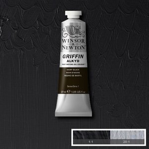 Griffin Alkyd Ivory Black Winsor & Newton 37 ML Kleur 331