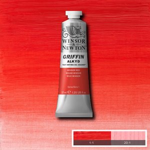 Griffin Alkyd Winsor Red Winsor & Newton 37 ML Kleur 726