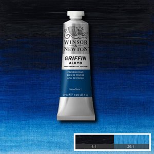 Griffin Alkyd Prussian Blue Winsor & Newton 37 ML Kleur 538