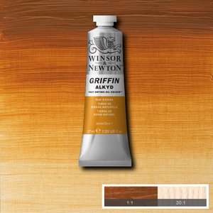 Griffin Alkyd Raw Sienna Winsor & Newton 37 ML Kleur 552