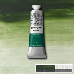 Griffin Alkyd Terre Verte Winsor & Newton 37 ML Kleur 637