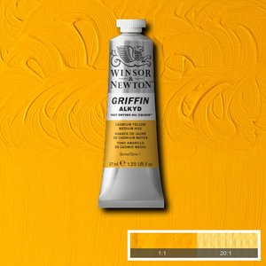 Griffin Alkyd Cadmium Yellow Hue Winsor & Newton 37 ML Kleur 109