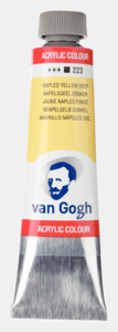 Napelsgeel Van Gogh Acrylic Colours / Acrylverf Royal Talens 40 ML Kleur 223