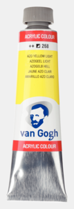 Azogeel licht Van Gogh Acrylic Colours / Acrylverf Royal Talens 40 ML Kleur 268