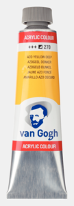 Azogeel donker Van Gogh Acrylic Colours / Acrylverf Royal Talens 40 ML Kleur 270