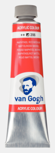 Naftolrood middel Van Gogh Acrylic Colours / Acrylverf Royal Talens 40 ML Kleur 396