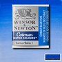 Cobalt Blue Hue half napje van Winsor & Newton Cotman Water Colours Kleur 179