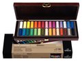 Rembrandt Luxe houten "basis" kist met 30 halve Softpastels van Royal Talens