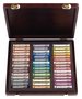 Rembrandt Luxe houten "portretselectie" kist met 45 hele Softpastels van Royal Talens