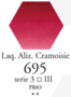 L'Aquarelle Alizarienlak Crimson Sennelier extra fijne aquarelverf 10 ML Serie 3 Kleur 695