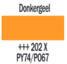 Plakkaatverf Donkergeel Extra fijn (Gouache Extra fine) Royal Talens 20 ML Kleur 202