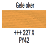 Plakkaatverf Gele oker Extra fijn (Gouache Extra fine) Royal Talens 20 ML Kleur 227