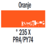 Plakkaatverf Oranje Extra fijn (Gouache Extra fine) Royal Talens 20 ML Kleur 235