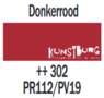 Plakkaatverf Donkerrood Extra fijn (Gouache Extra fine) Royal Talens 20 ML Kleur 302