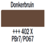 Plakkaatverf Donkerbruin Extra fijn (Gouache Extra fine) Royal Talens 20 ML Kleur 402