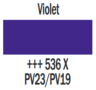 Plakkaatverf Violet Extra fijn (Gouache Extra fine) Royal Talens 20 ML Kleur 536