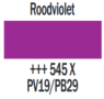 Plakkaatverf Roodviolet Extra fijn (Gouache Extra fine) Royal Talens 20 ML Kleur 545