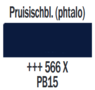 Plakkaatverf Pruisischblauw (phtalo) Extra fijn (Gouache Extra fine) Royal Talens 20 ML Kleur 566
