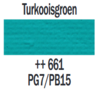 Plakkaatverf Turkooisgroen Extra fijn (Gouache Extra fine) Royal Talens 20 ML Kleur 661