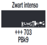 Plakkaatverf Zwart intenso Extra fijn (Gouache Extra fine) Royal Talens 20 ML Kleur 703