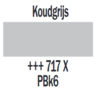 Plakkaatverf Koudgrijs Extra fijn (Gouache Extra fine) Royal Talens 20 ML Kleur 717