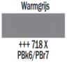 Plakkaatverf Warmgrijs Extra fijn (Gouache Extra fine) Royal Talens 20 ML Kleur 718