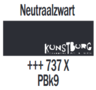 Plakkaatverf Neutraalzwart Extra fijn (Gouache Extra fine) Royal Talens 20 ML Kleur 737