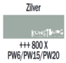 Plakkaatverf Zilver Extra fijn (Gouache Extra fine) Royal Talens 20 ML Kleur 800
