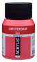 Transparantrood Middel Amsterdam Standard Series Acrylverf 500 ML Kleur 317