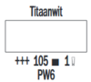 Titaanwit Cobra Artist watermengbare olieverf 150 ML (S 1) Kleur 105