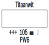 Titaanwit Cobra Study Watermengbare Olieverf 40 ML (S 1) Kleur 105