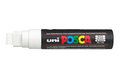 White Schuin afgeslepen punt Posca Acrylverf Marker PC17K Kleur 1