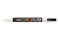 White Conische punt Posca Acrylverf Marker PC3M Kleur 1