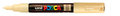 Beige Conische punt Posca Acrylverf Marker PC1MC Kleur 45